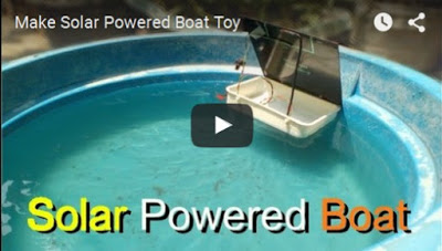 Membuat Solar Powered Boat Toy